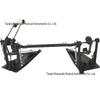 Double Bass Drum Pedal Stand with Practice Pad and Beater for Jazz and Electronic Drums