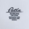 NARUMI PATIA Plate, 17cm, White, Simple Square, Microwave and Dishwasher Safe, 40982-5701
