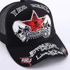 Pentagram Skull Mesh American Locomotive Cap Truck Driver Hat Breathable Baseball Cap
