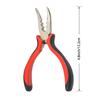 Hair Extensions Pliers Set 500 Pcs 2.5mm Micro Rings Links Beads 3-Hole I-tip Hair Pliers Loop Needle Threader