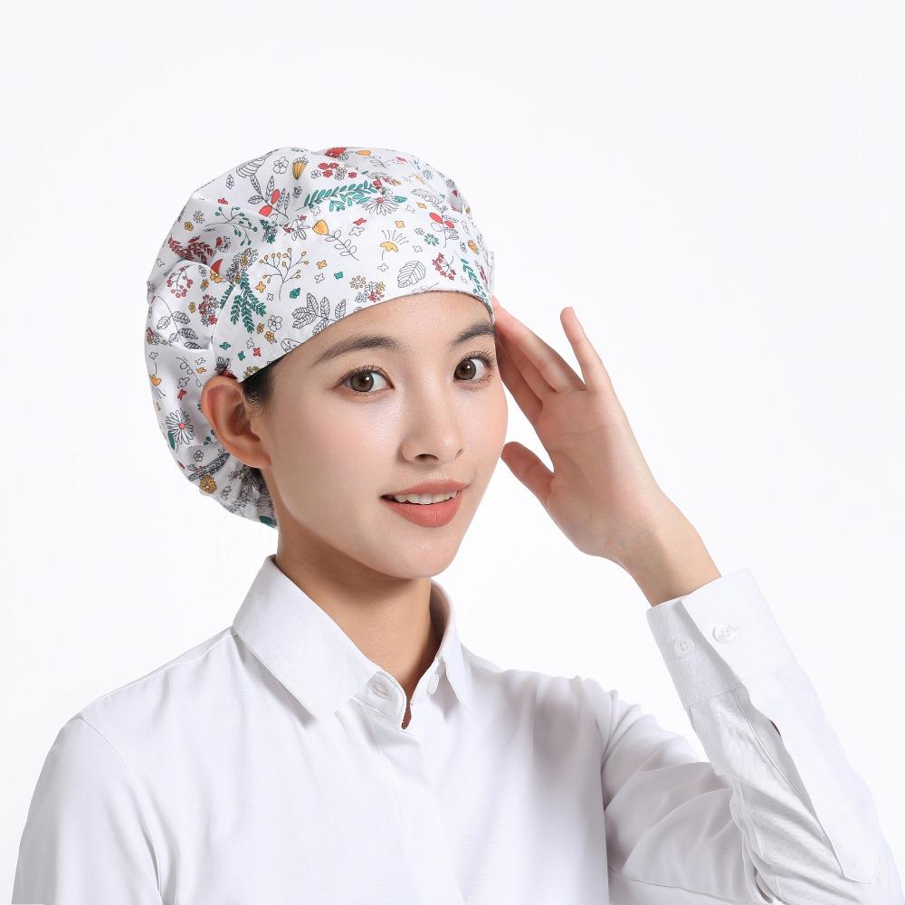 Adjustable Catering Chef Hat Breathable Cafe Bar Baker Hat Waiter Work Caps  Kitchen Cooking Tool