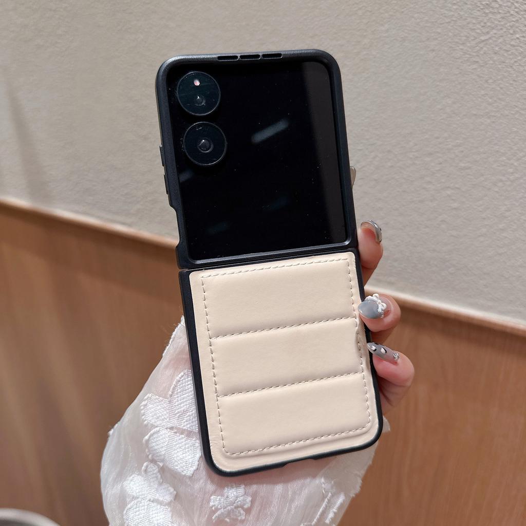 New Folding Down Jacket for Xiaomi Mixflip2 Mobile Phone Case North American Style Mix Flip Protective Cover