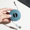 Box Earphone Winder Wire Management Box Data Cable Storage Case Wire Winder Box Cable Container