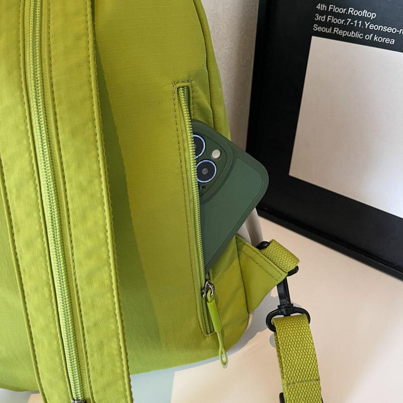 Rucksack mit großem Fassungsvermögen Multifunktionale Brusttasche Damen Schulter-Umhängetasche