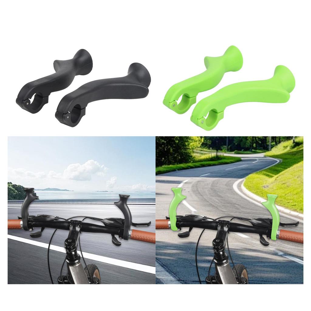 2Pcs Bicycle Bar Ends Decoration Supplies Accessories Cycling Gear for Mountain Road Bike Repairing Replacement Outdoor Adults