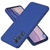 For Samsung Galaxy A54 5G Fiber Lining Back Cover 2.2mm Thickness Rubberized TPU Phone Case