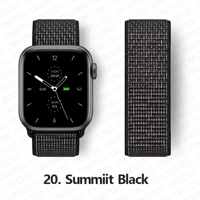 Pasek Nylonowy z Pętelką Do Pasków Apple Watch 44mm 40mm 49mm 41mm 45mm 46mm paski Bransoleta iWatch Seria 7 6 5 se 8 9 ultra 2 3 10 11
