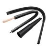 Dryer Vent Cleaner Kit Flexible Vacuum Hose Attachment and Long Lint Brush for Deep Cleaning Black
