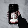 Medusa Griechische Mythologie Schau Mich An Handyhülle Für iPhone 17pro, 16,15,14,13,12,11 X XR Plus,Andere Weiche Schwarze Hülle