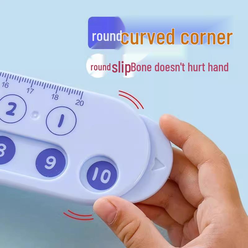 Elementary Math Ruler: 20cm Addition & Subtraction, Ages 5-7