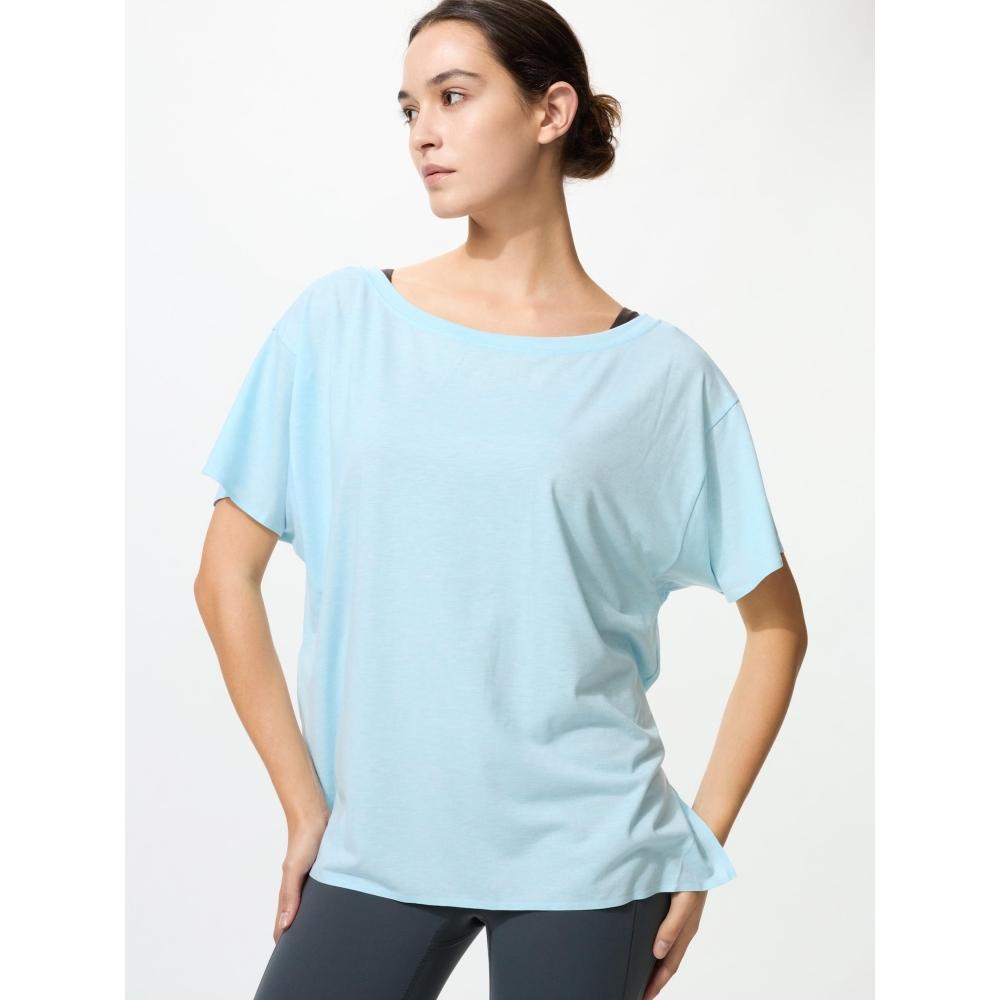 Uniqlo Japan Air RhyThm Relaxed V Neck T