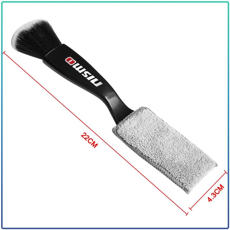 Car Air Conditioning Air Outlet Cleaning Dust Removal Soft Brush Cleaning Tool For Nismo Nissan Almera Sunny QASHQAI Skyline Juke X-TRAI MARCH LIVINA