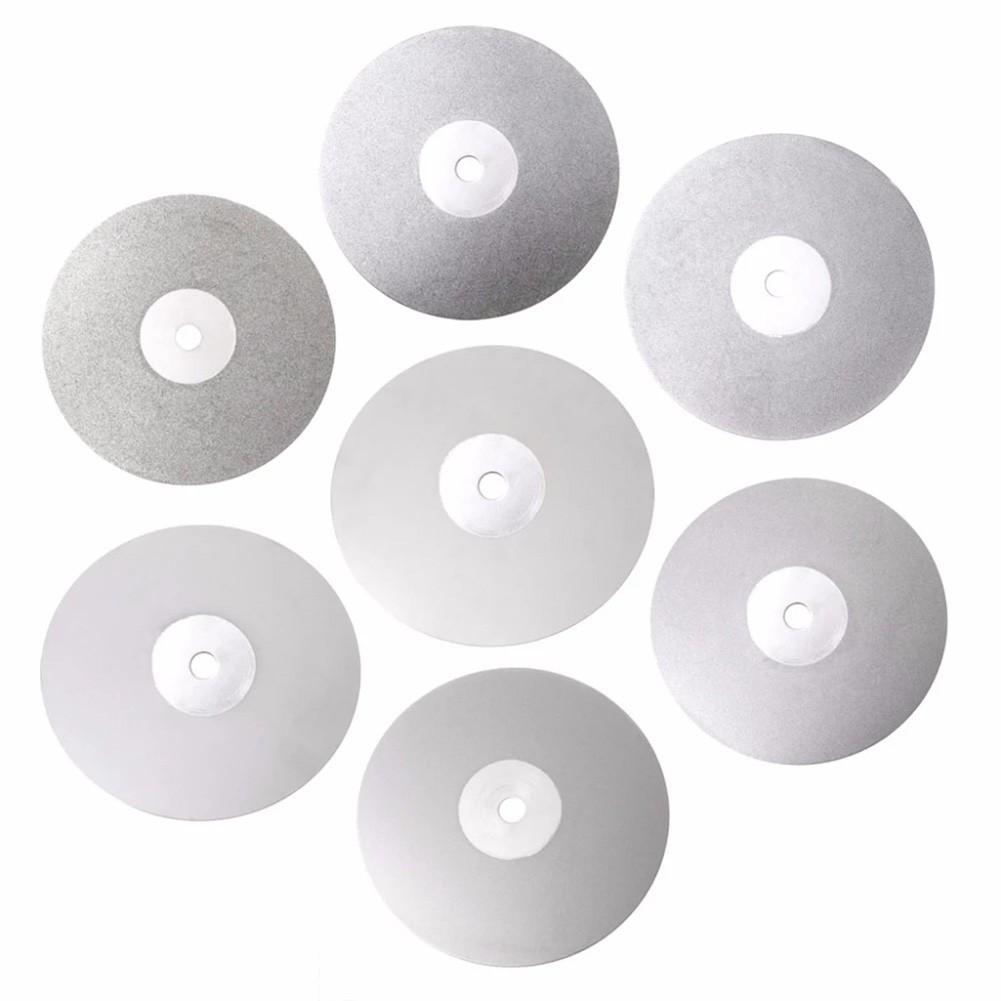 4" 100mm  Diamond Coated Flat Lap Wheel Lapidary Grinding Polishing Disc