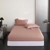 2026 Solid Color Long-Staple Cotton Single Fitted Sheet