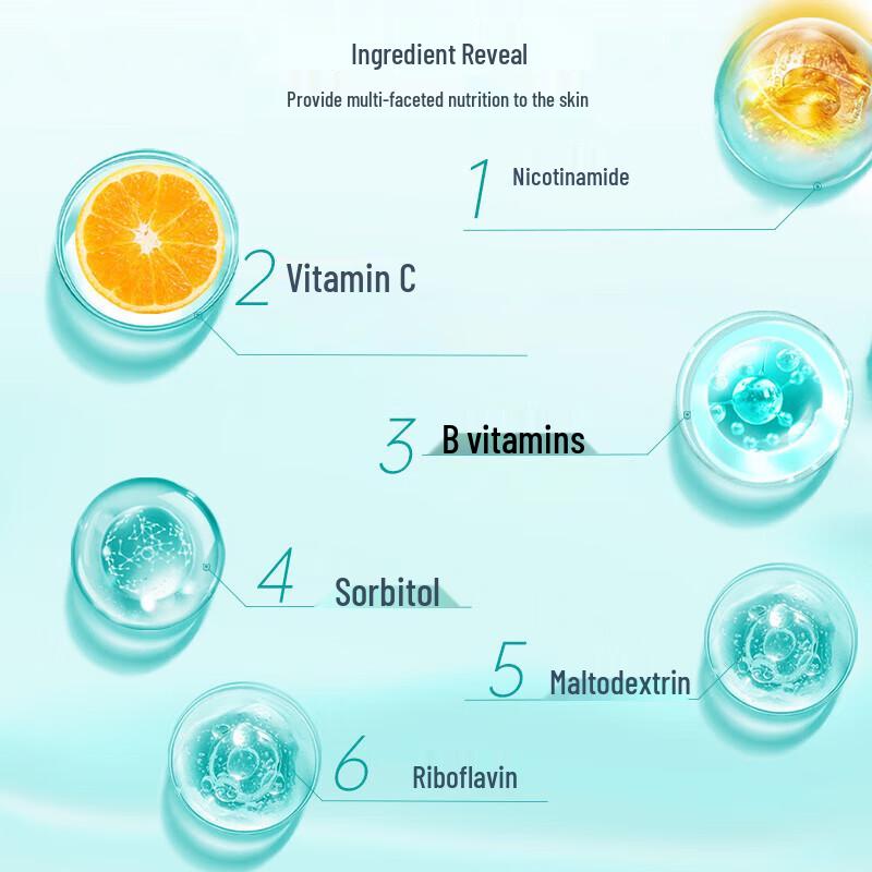 Renhe Vitamin C Nicotinamide Chewable Tablets, Apple Flavor