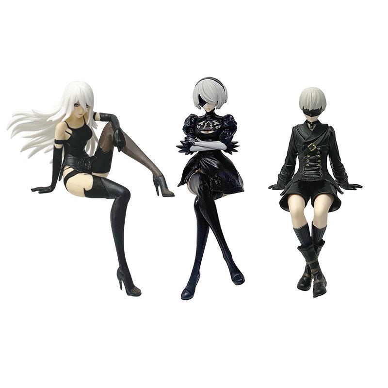 YoRHa 2B A2 9S Anime Action Figure Ornament - NieR Automata