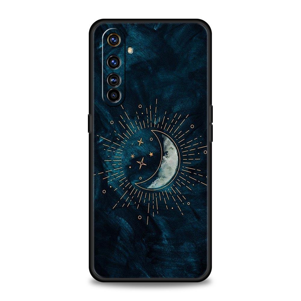 Planet and starry sky art Phone Case For Realme 12 11 10 9 8 5G 7 6 GT5 GT3 GT2 Pro Plus C21 C11 C25 C35 GT Neo 2 3 3T 5 Cover