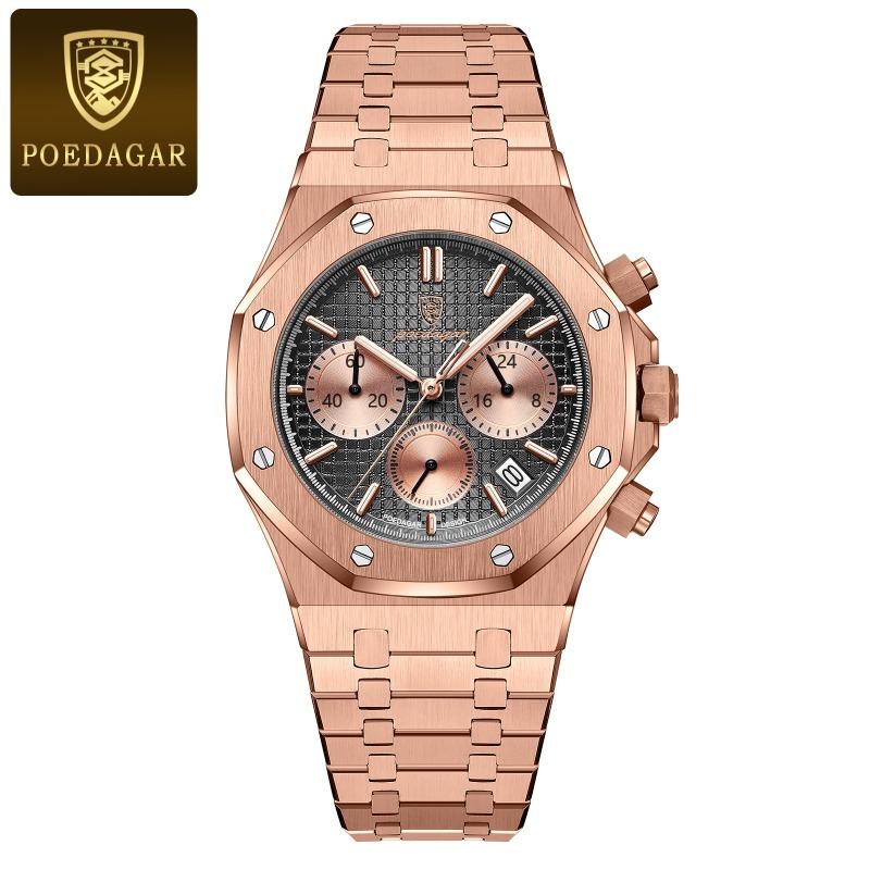 New Multifunctional Quartz Men's Watch Trendy Watch