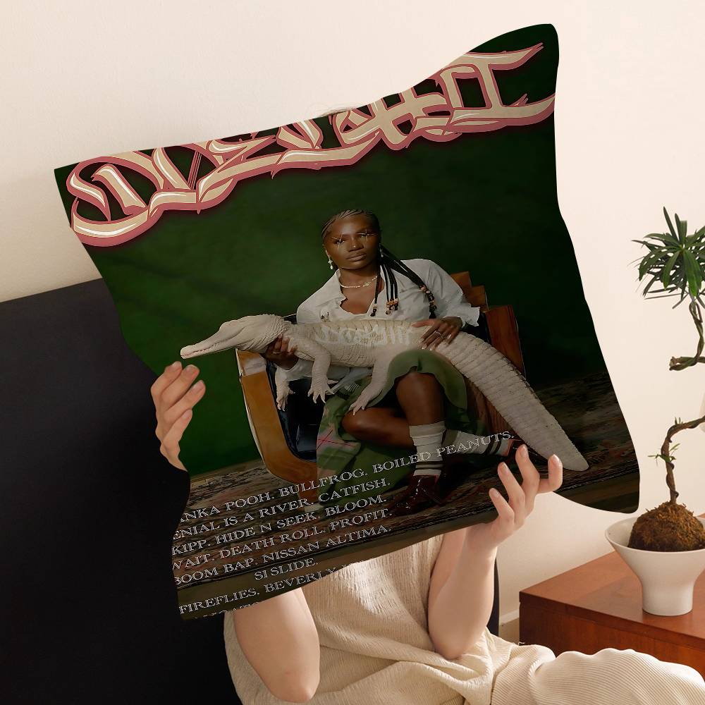 Rapper DDoechii Personalized Pillow Dust Cover Bedroom Kids Party Decoration Pillowcase Birthday Children Gift