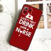 Funny Nurse Doctor Nursing Case For POCO X6 M6 Pro X5 X3 M5s F3 F5 Xiaomi 14 Ultra 12 13 Lite 11T 12T 13T Pro Cover