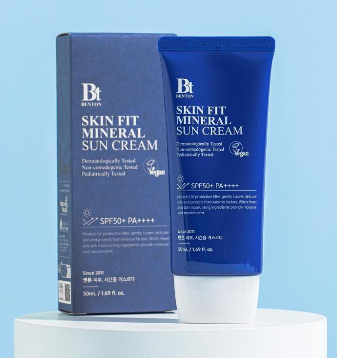 Benton Skin Fit Mineral Sun Cream SPF50+ PA++++ 50mL