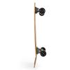 Nanazero Surf Skateboard Fish Bamboo Deck Black 31"