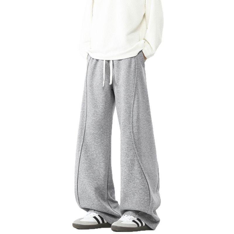 Spring and Autumn New High Street Scimitar Pants Men's Loose Versatile Sports Casual Pants Men's