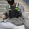 Muži Ženy Móda Chest Rig Bag Reflexní vesta Hip Hop Streetwear Funkční postroj Hrudní taška Pack Přední část pasu Batoh