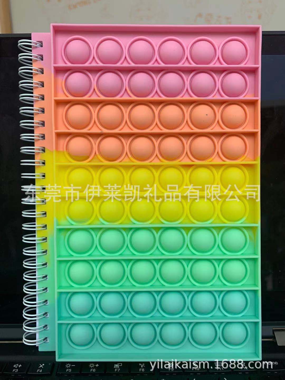 

Блокнот Push Bubble Fidget Toys для взрослых и детей, антистрессовые игрушки, антистрессовая коробка, Popit Squeeze, детские игрушки, подарки