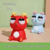 Staring-eyed Pop-eyed Dragon Squeeze Toy - Stress Relief Gift & Internet Celebrity Relaxation Toy