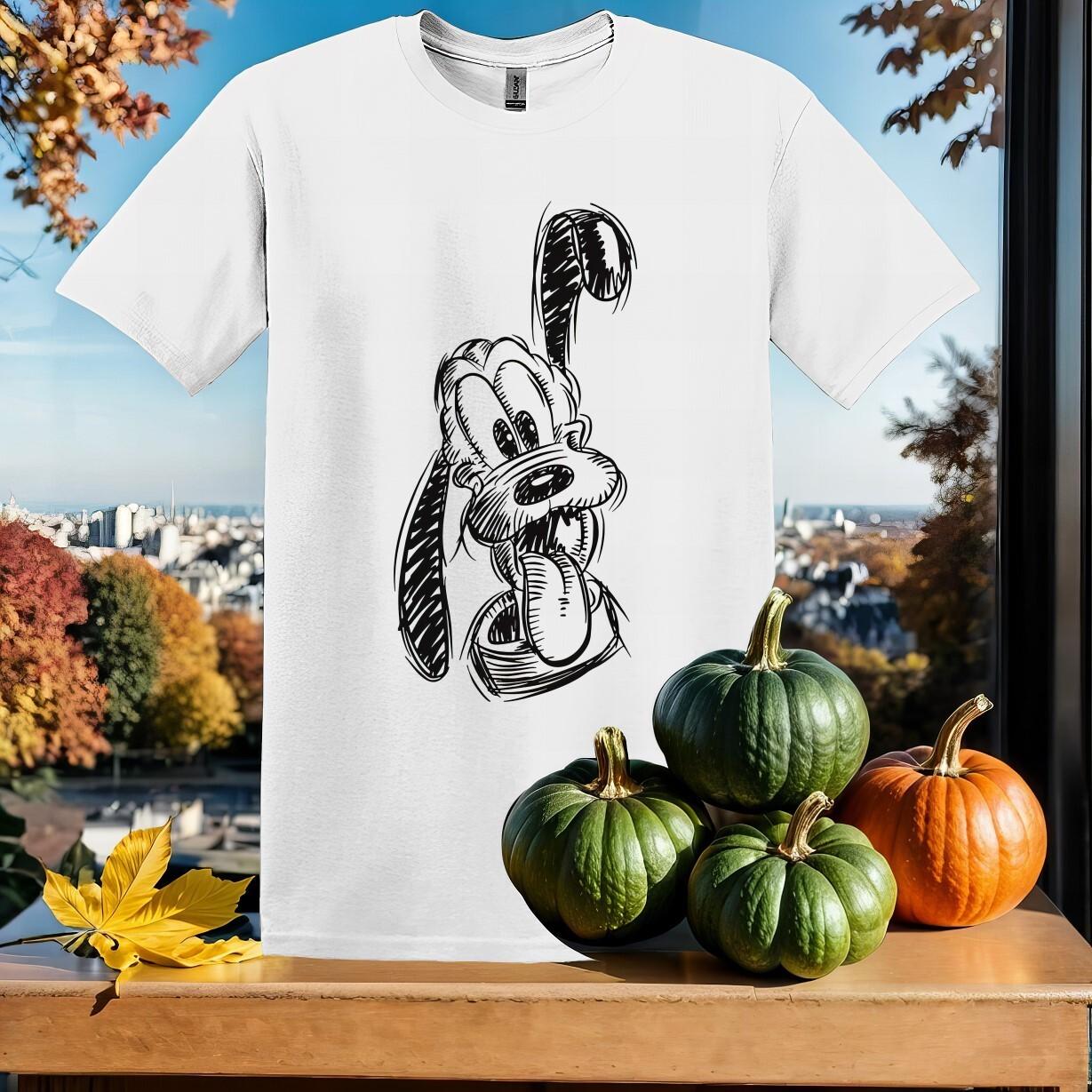Pluto Sketch Portrait T-Shirt Mens Womens Tees Top Hoodie Men Women Unisex Tshirt SX291 XL