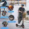 Trotinetă Electrică pentru Adulți TODIMART T3 350W 25KM/H Baterie 35KM 36V 7.8Ah Antifurt Pliabilă Roți Fagure 120KG