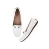 Shoetopia Smart Casual White Boots Loafers For Women & Girls /Eu39