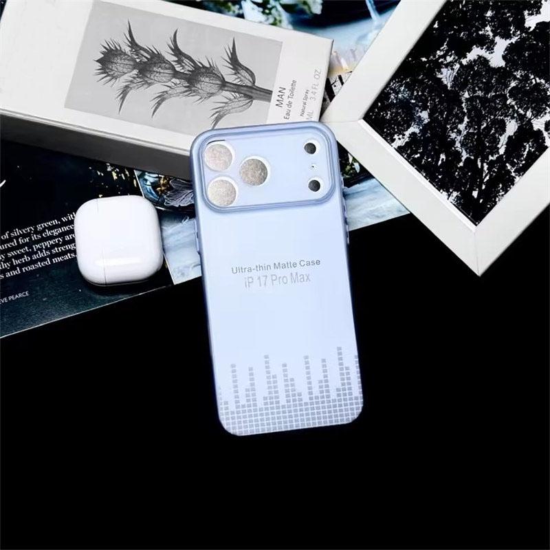 Ultra Thin Matte Translucent Phone Case For iPhone 17 Air 16 15 14 13 12 11 Pro Max Plus Shockproof Clear Slim Soft TPU Back Cove