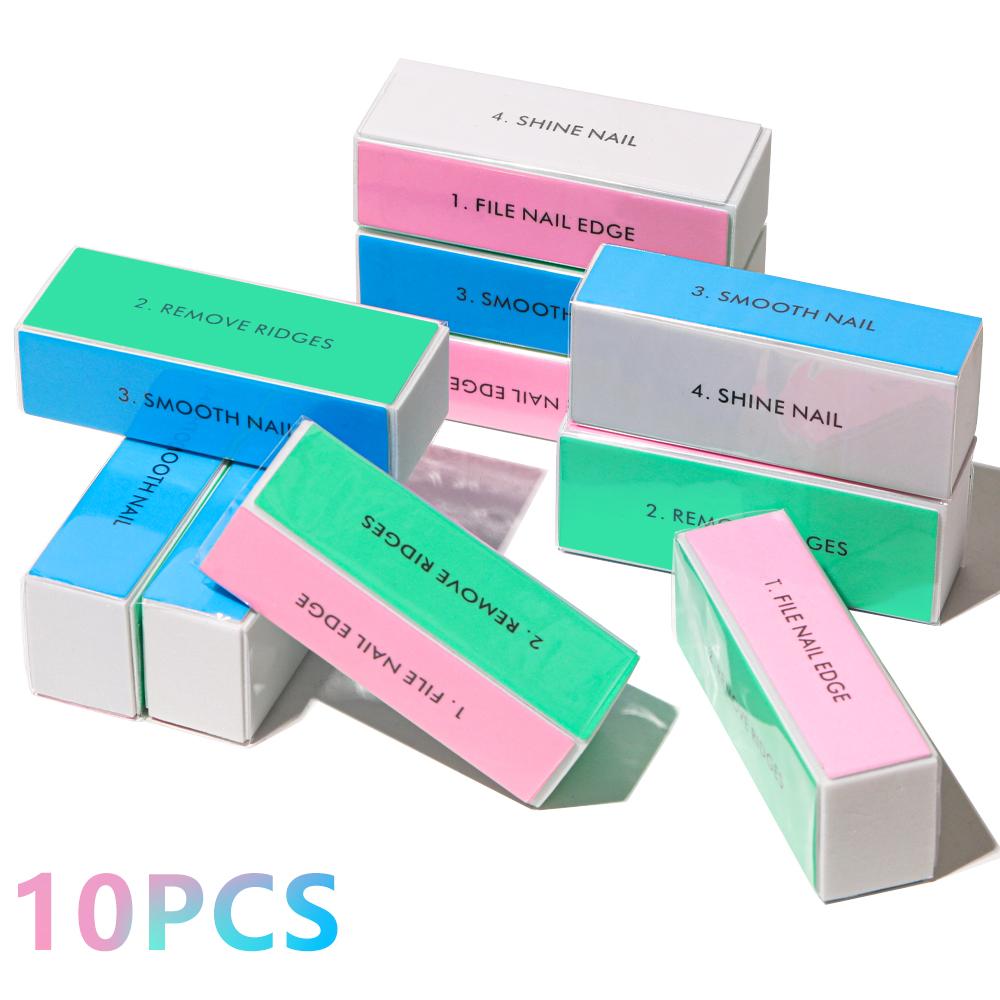 Nail Sponge Buffer Block Shine Polisher Nail Polishing Tools Nail Buffing File Manicure Sanding Nail File Nail Art Tools Kit