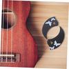 LIFKOME Ukulele Protective Stickers, Anti-Scratch Ukulele Pickguards, 10 Pieces, Durable Material, Creative Design, Decorative Effect