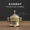 Taiji Bagua Incense Burner Home Indoor Decorative Incense Holder with Horse Running Design for Aromatherapy and Meditation Use