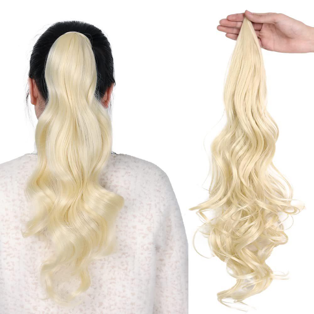 32-calowy Magiczny Oplot na Patyku Długi Kucyk Peruka