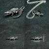 Crocodile Retro Style Animal Jewelry Pendant Alloy Chain Men Decoration Women