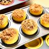 Easy To Demold Carbon Steel Silicone Baking Pan Nonstick Cupcake Baking Tray Muffin Tray  Bakery