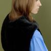 Molliolli CUDDLY Shawl Muffler [black]