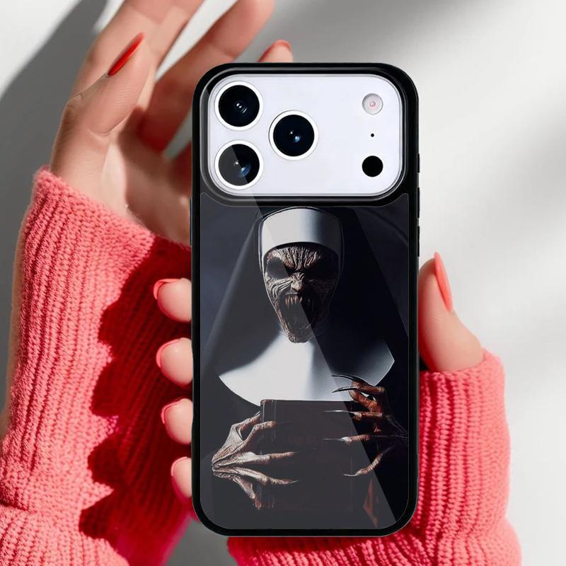 Creepy Nun Dead Horror Phone Case for iPhone 17 16 15 14 13 Pro Max Back Cover for 12 11 Pro Coque