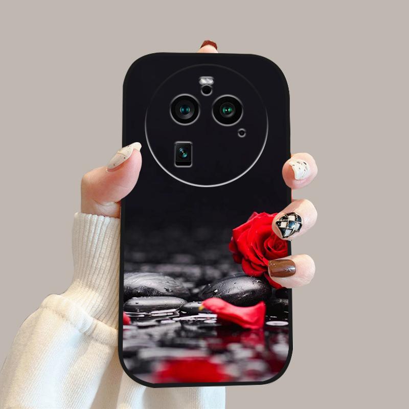 Soft Case For Oppo Find X6 Pro 5G Coque PGEM10 TPU Silicone Phone Cover For OPPO FIND X6 Cases FindX6 Cute Cartoon Bumper Cases