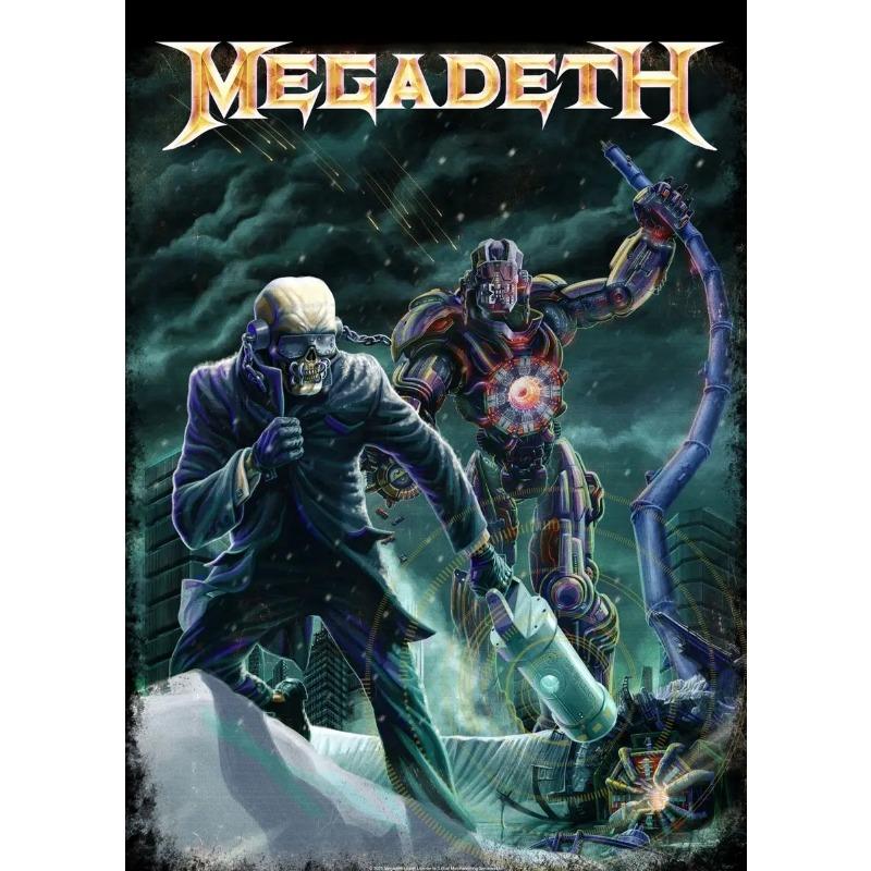 Vintage Heavy Metal Rock Band Megadeths Album Poster Canvas Painting and Prints Hip Hop Singer Wall Art for Home Room Decor Gift