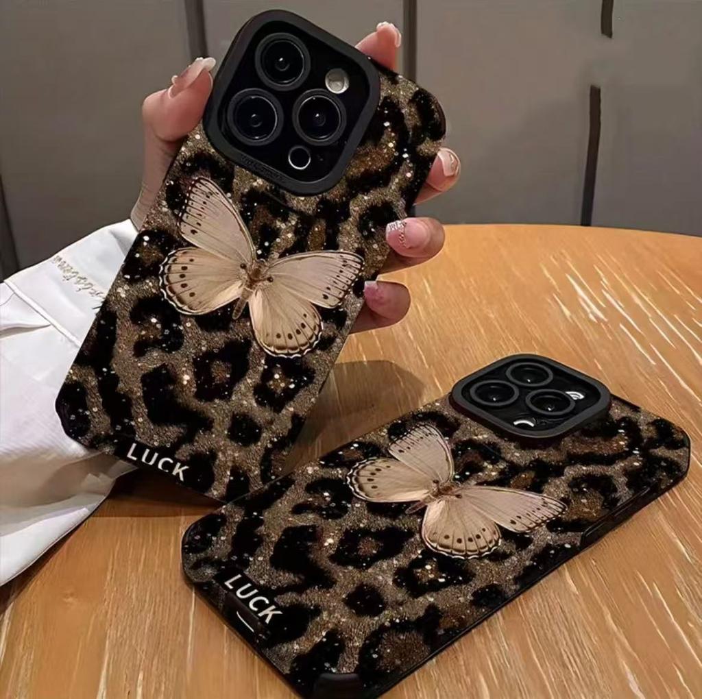 The new European and American butterfly is suitable for iphone17 mobile phone case Apple 15promax/1413pro16 Japan and Korea