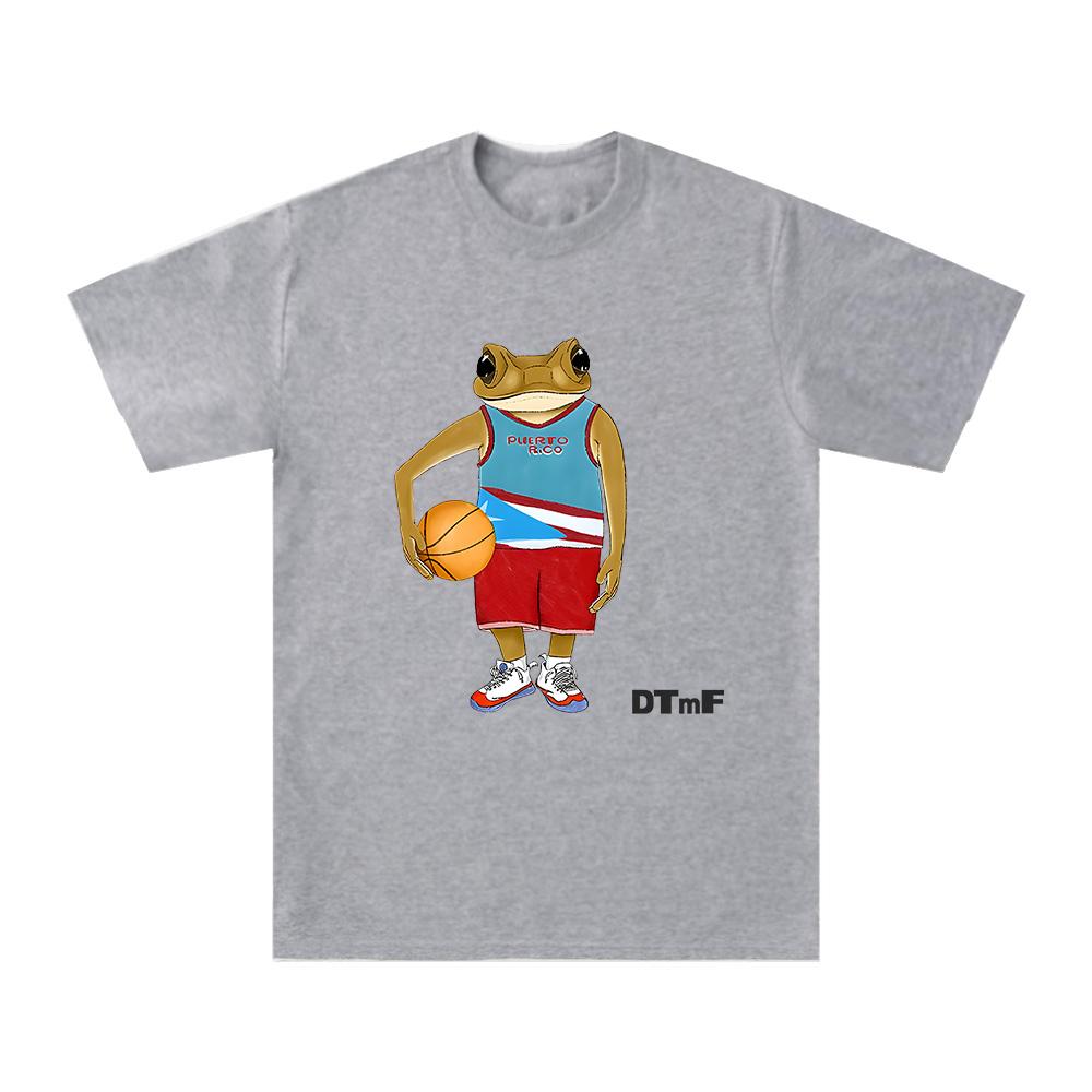

DTMF Merch Concho Basketball Tee Bad Bunny Music Cartoon Print Tshirt Women Unisex Summer Cotton High Quality Soft Clothes Fashion 4XL