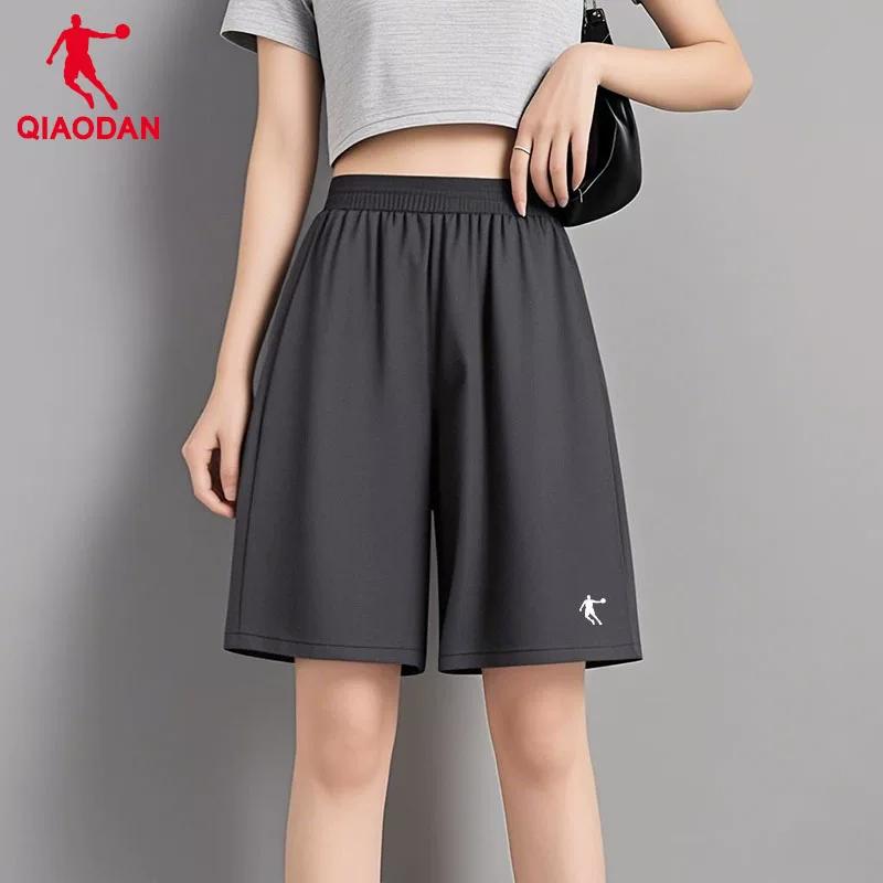 Jordan Women's Sports Pants 2026 Summer New Style Loose Plus-Size Breathable Knit Five-Point Shorts Running Pants