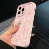 Pretty girl pink bow pattern phone case suitable for iPhone 17 16 15 14 13 12 11 Pro/Max/Plus anti drop and shockproof