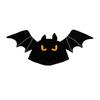 Halloween Cute Black Bat Plush Hat with Big Wings for Cosplay & Photos