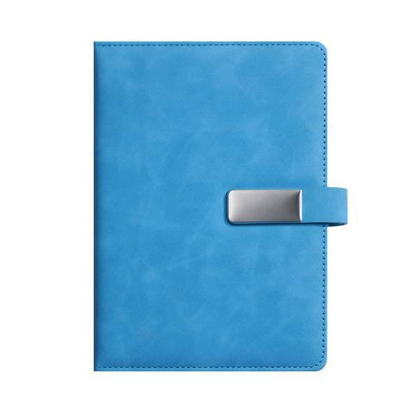 Premium Soft Leather Buckle Diary – Business Office Gift Set with Logo Imprint